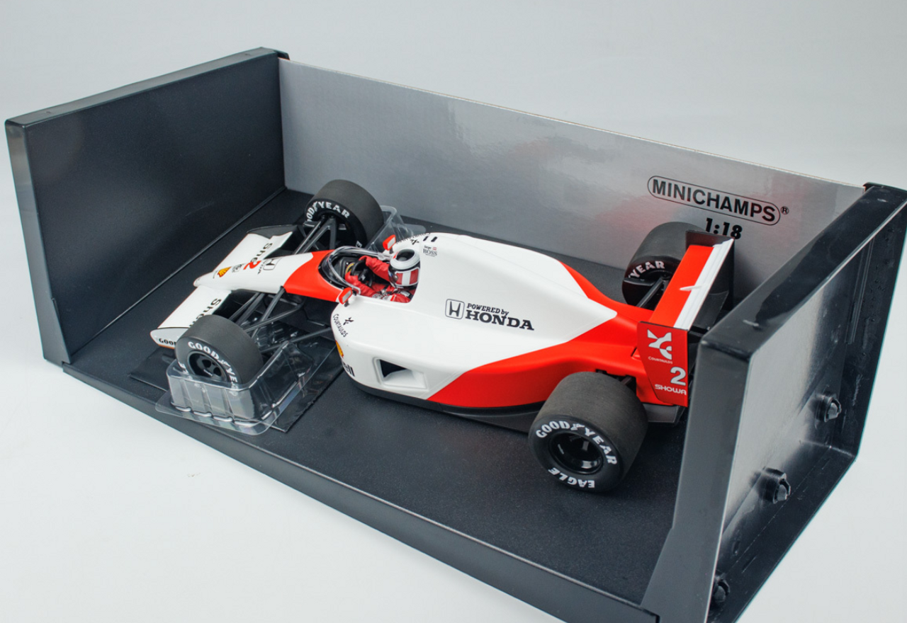 1/18 Minichamps 1991 Formula 1 Gerhard Berger McLaren MP4/6 #2 Car Model 1/18 Minichamps 1991 Formula 1 Gerhard Berger McLaren MP4/6 #2 Car Model
