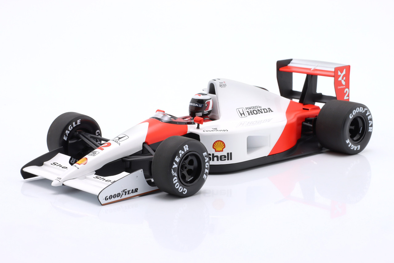 1/18 Minichamps 1991 Formula 1 Gerhard Berger McLaren MP4/6 #2 Car Model 1/18 Minichamps 1991 Formula 1 Gerhard Berger McLaren MP4/6 #2 Car Model