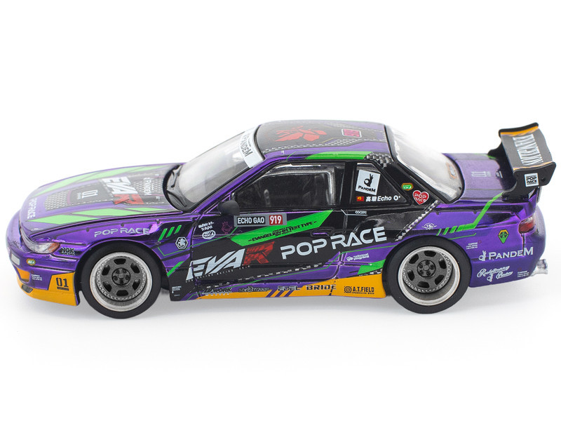 1/64 Poprace Nissan Pandem S13 EVA RT Test Type-01 (Purple