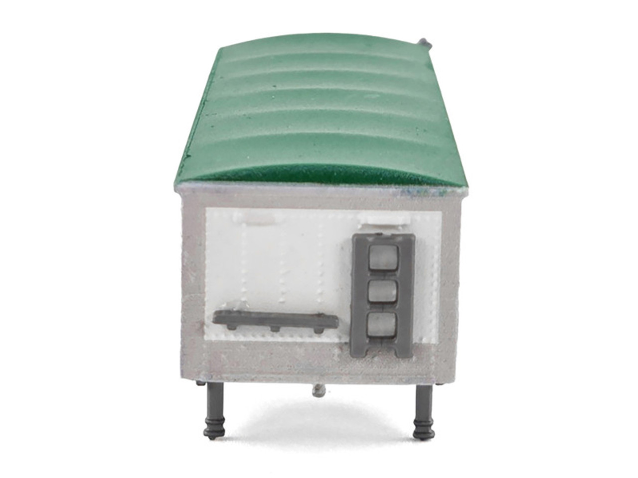 Covered Grain Trailer White with Green Tarp "Nutrena Feeds" 1/87 (HO) Plastic Model Car by HO Logistics Covered Grain Trailer White with Green Tarp "Nutrena Feeds" 1/87 (HO) Plastic Model Car by HO Logistics