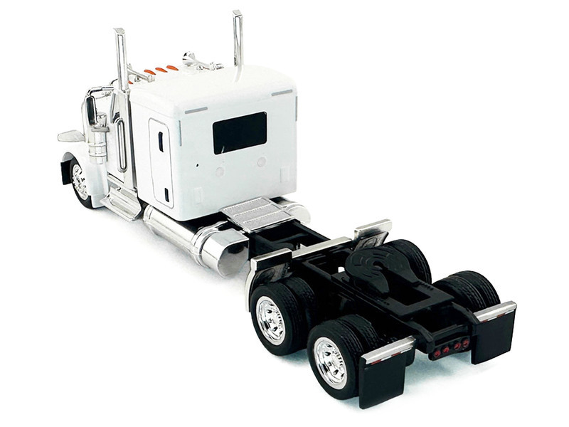 Peterbilt 589 Truck with 72 Inch Sleeper White 1/87 (HO) Plastic
