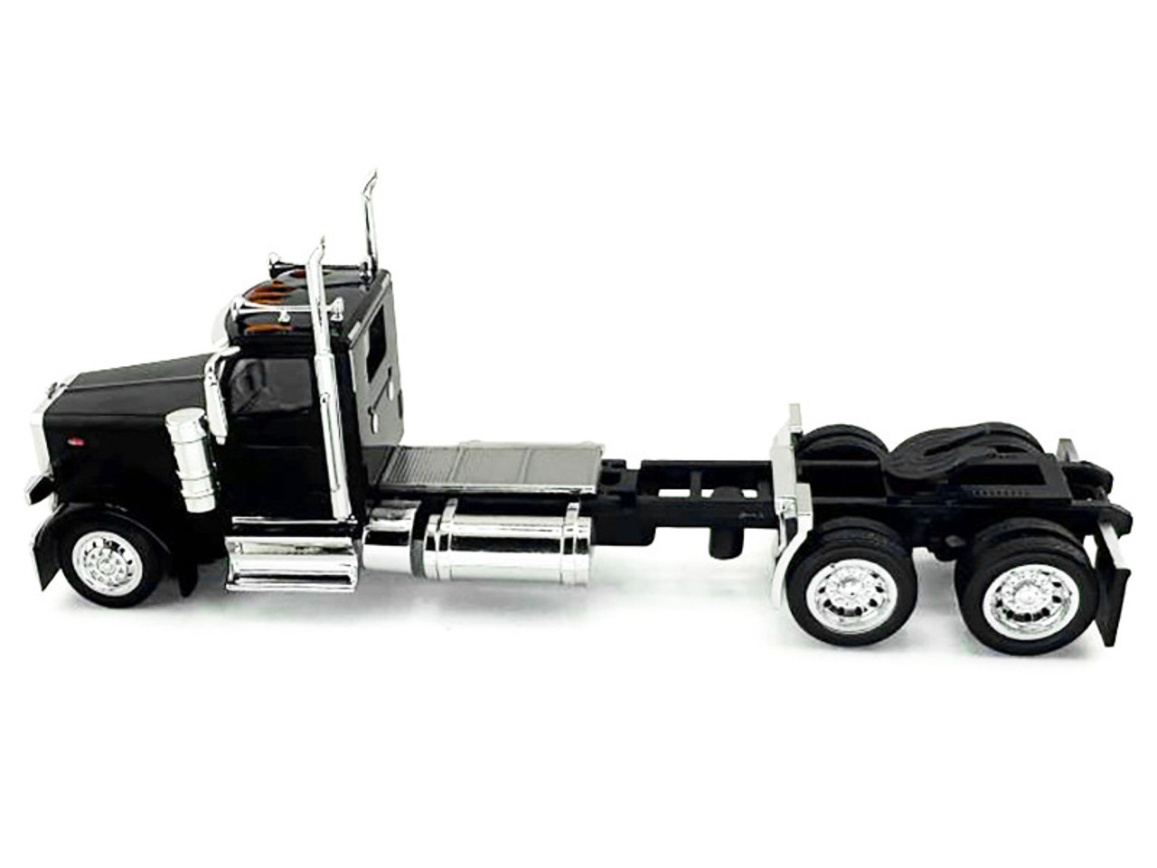 Peterbilt 589 2-Axel Day Cab Black 1/87 (HO) Plastic Model Car by HO Logistics Peterbilt 589 2-Axel Day Cab Black 1/87 (HO) Plastic Model Car by HO Logistics