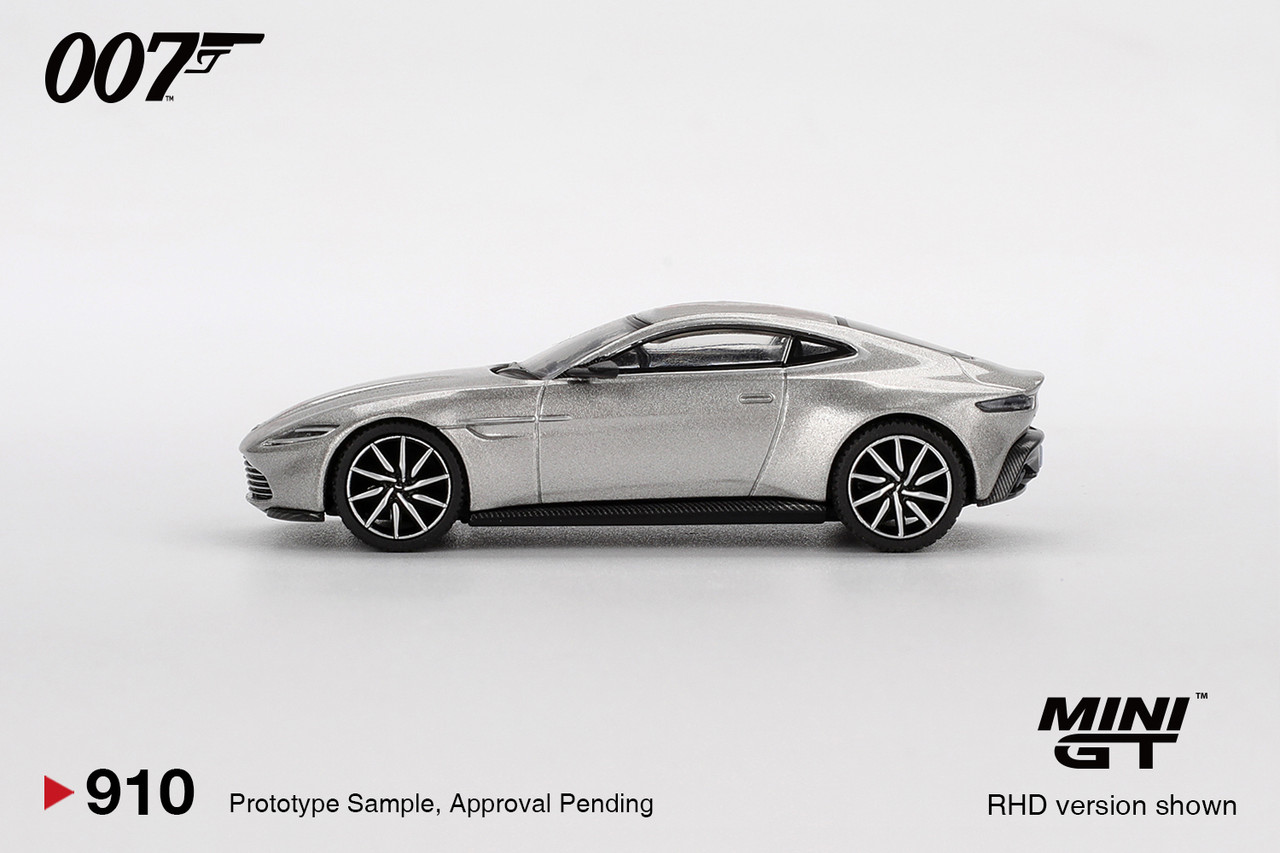 1/64 Mini GT Aston Martin DB10 Spectre (Silver) Diecast Car Model
