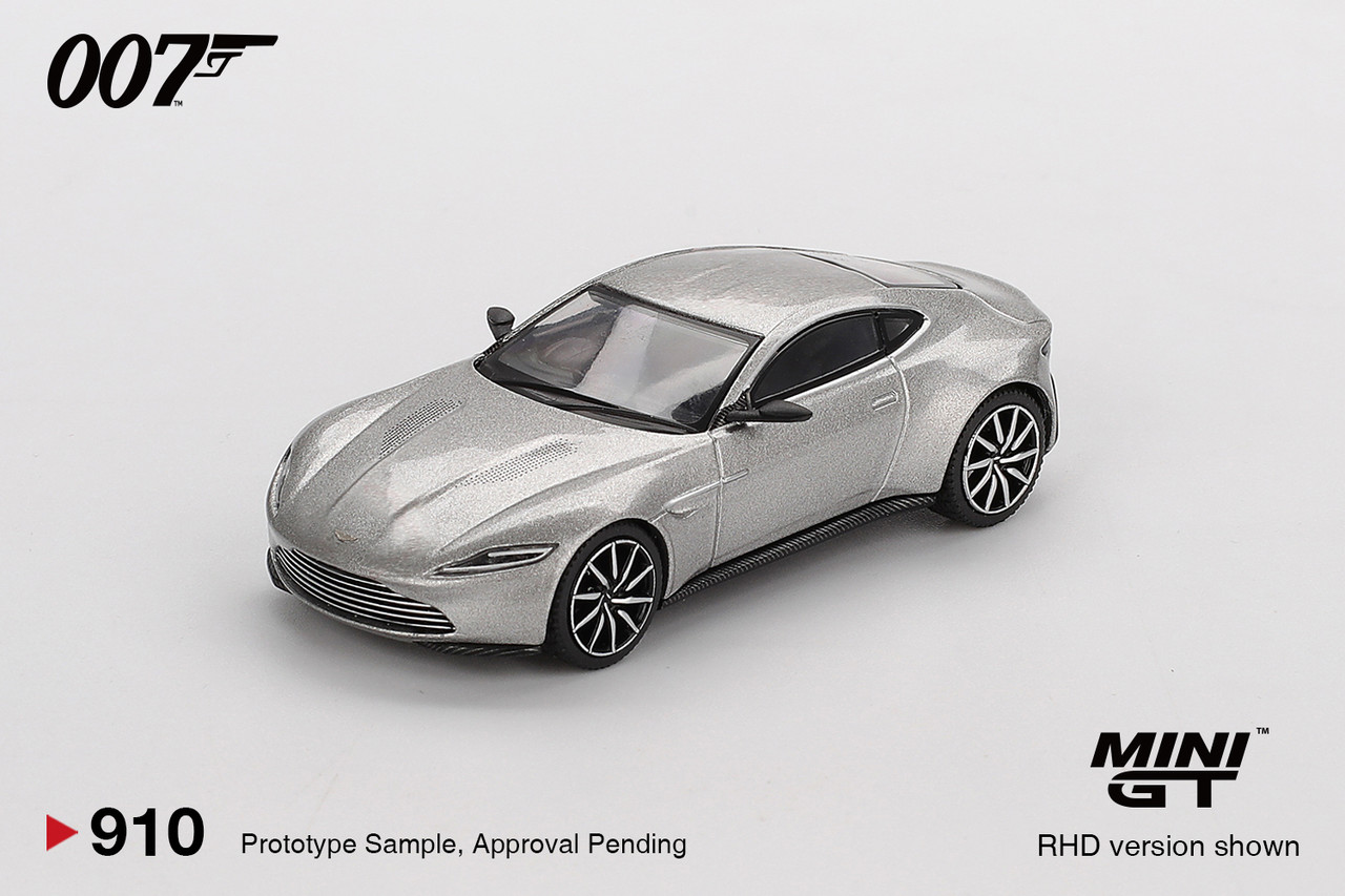 1/64 Mini GT Aston Martin DB10 Spectre (Silver) Diecast Car Model