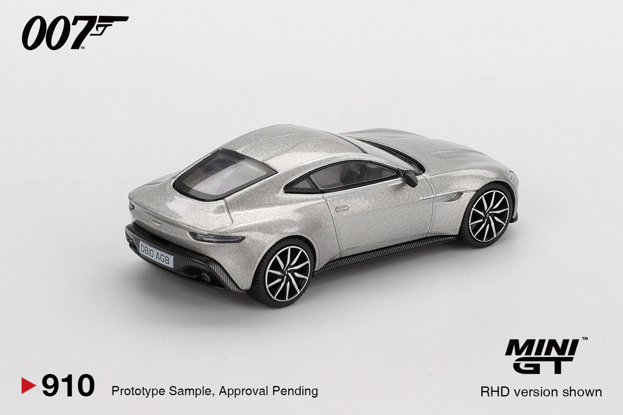 1/64 Mini GT Aston Martin DB10 Spectre (Silver) Diecast Car Model