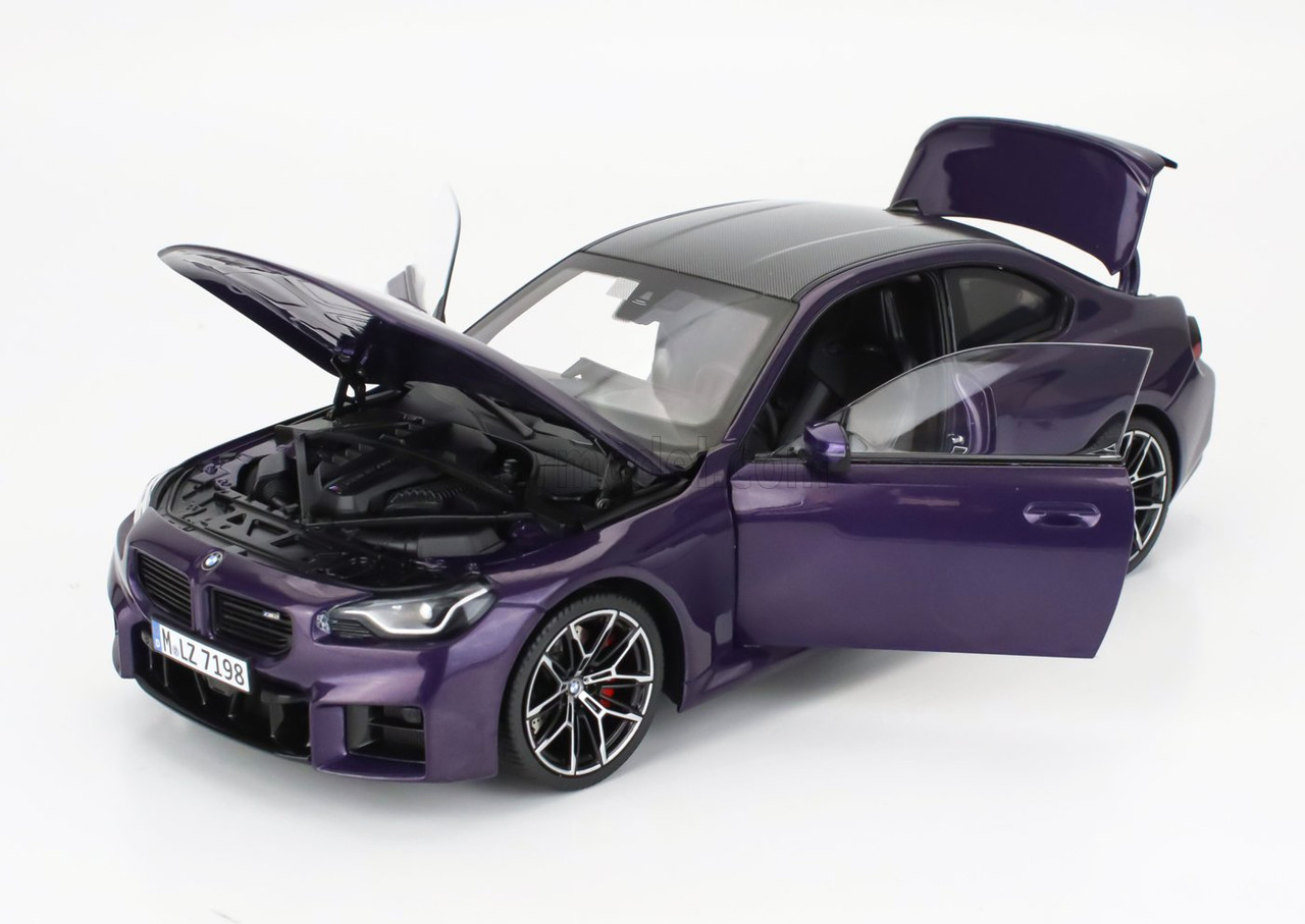 1/18 Dealer Edition BMW M2 G87 (Purple) Diecast Car Model