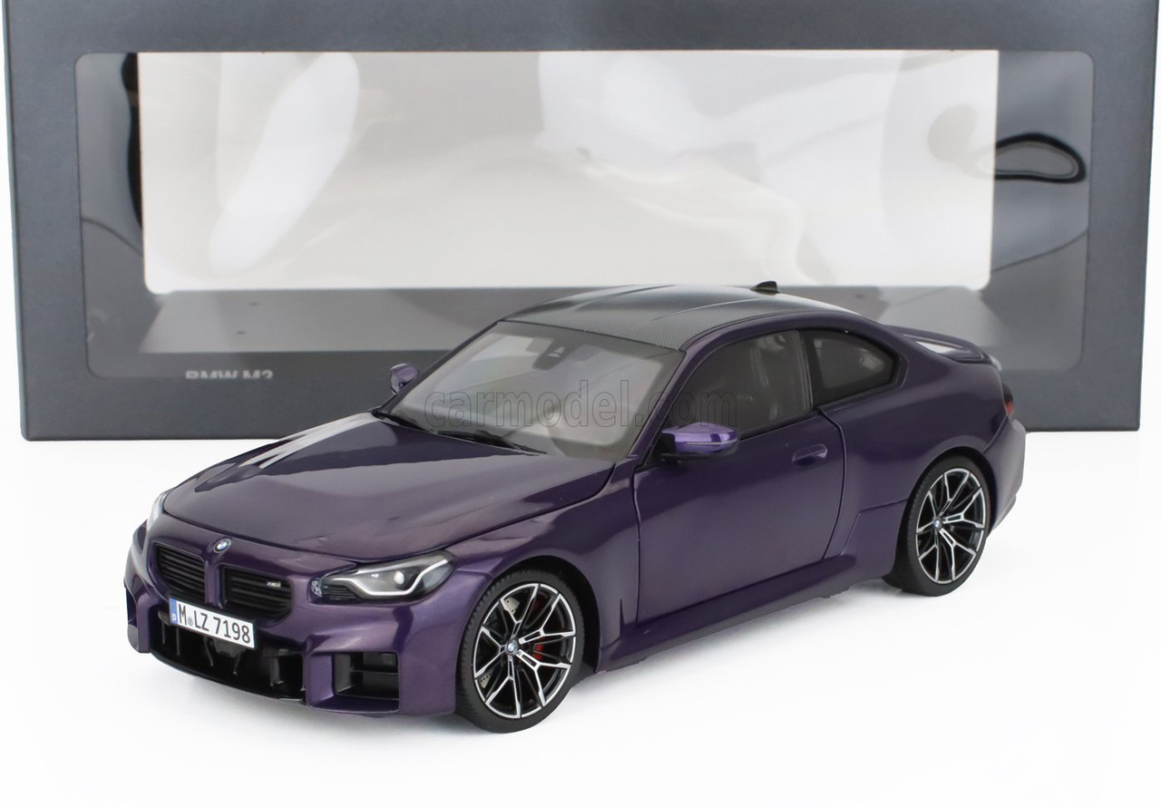 1/18 Dealer Edition BMW M2 G87 (Purple) Diecast Car Model