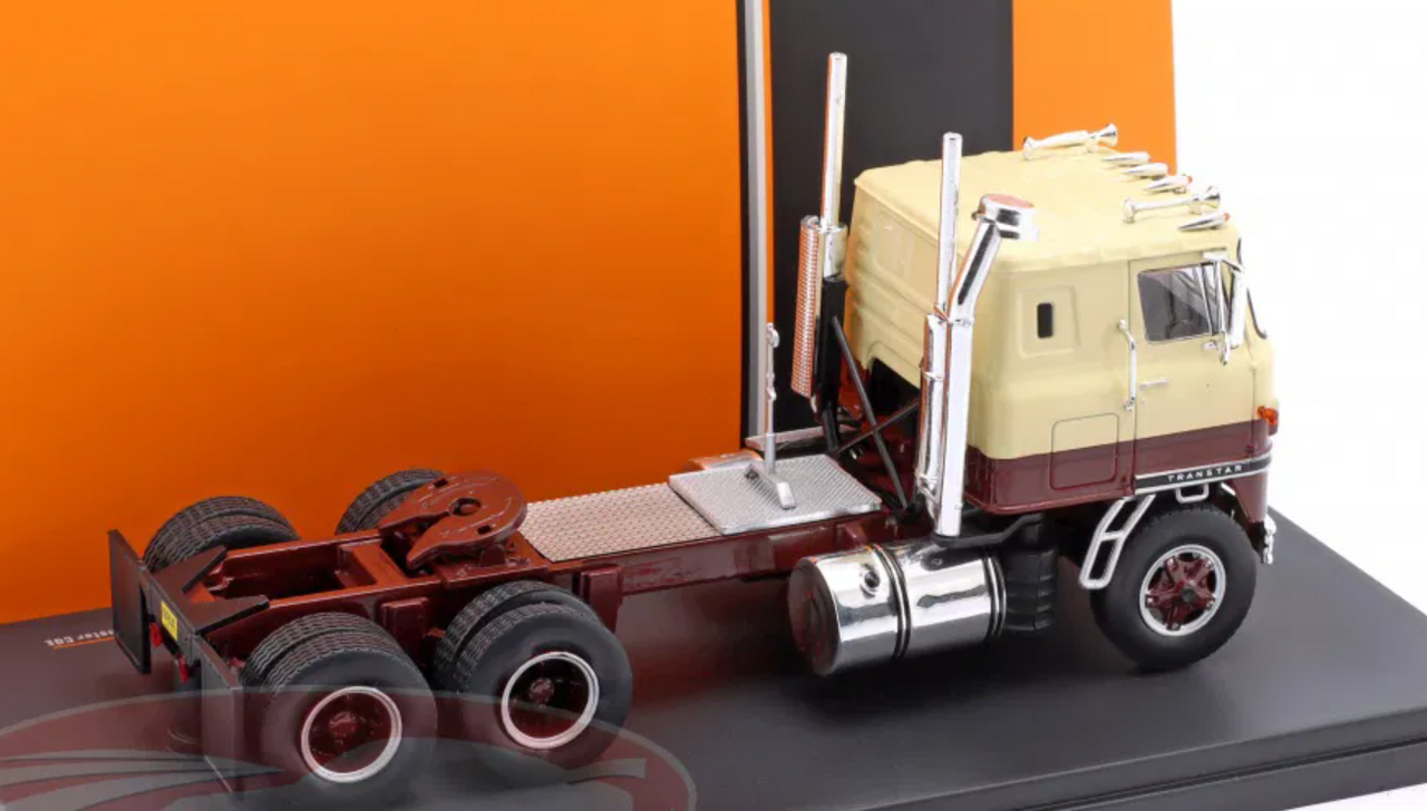 1/43 Ixo 1965 International Transtar COE (Beige & Brown) Car Model