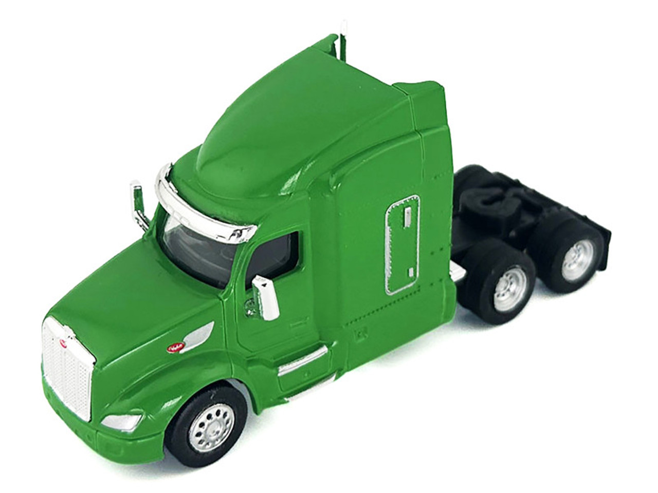 Peterbilt 579 Sleeper Cab Lime Green 1/87 (HO) Plastic Model Car by HO Logistics Peterbilt 579 Sleeper Cab Lime Green 1/87 (HO) Plastic Model Car by HO Logistics
