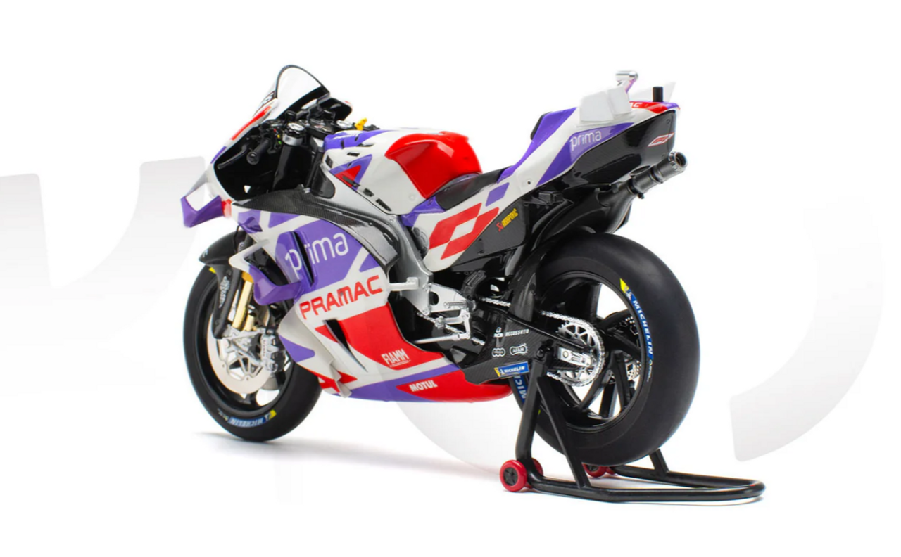 1/12 Kengfai & Kilo Works Pramac Ducati GP23 #5 Johann Zarco Diecast Model 1/12 Kengfai & Kilo Works Pramac Ducati GP23 #5 Johann Zarco Diecast Model