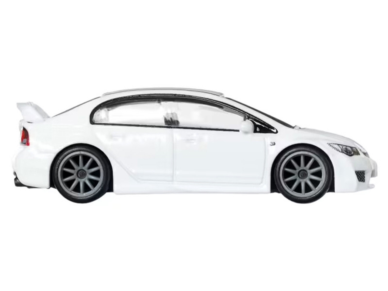 2007 Honda Civic Type R RHD (Right Hand Drive) White "Ronin Run II" Series Diecast Model Car by Hot Wheels 2007 Honda Civic Type R RHD (Right Hand Drive) White "Ronin Run II" Series Diecast Model Car by Hot Wheels