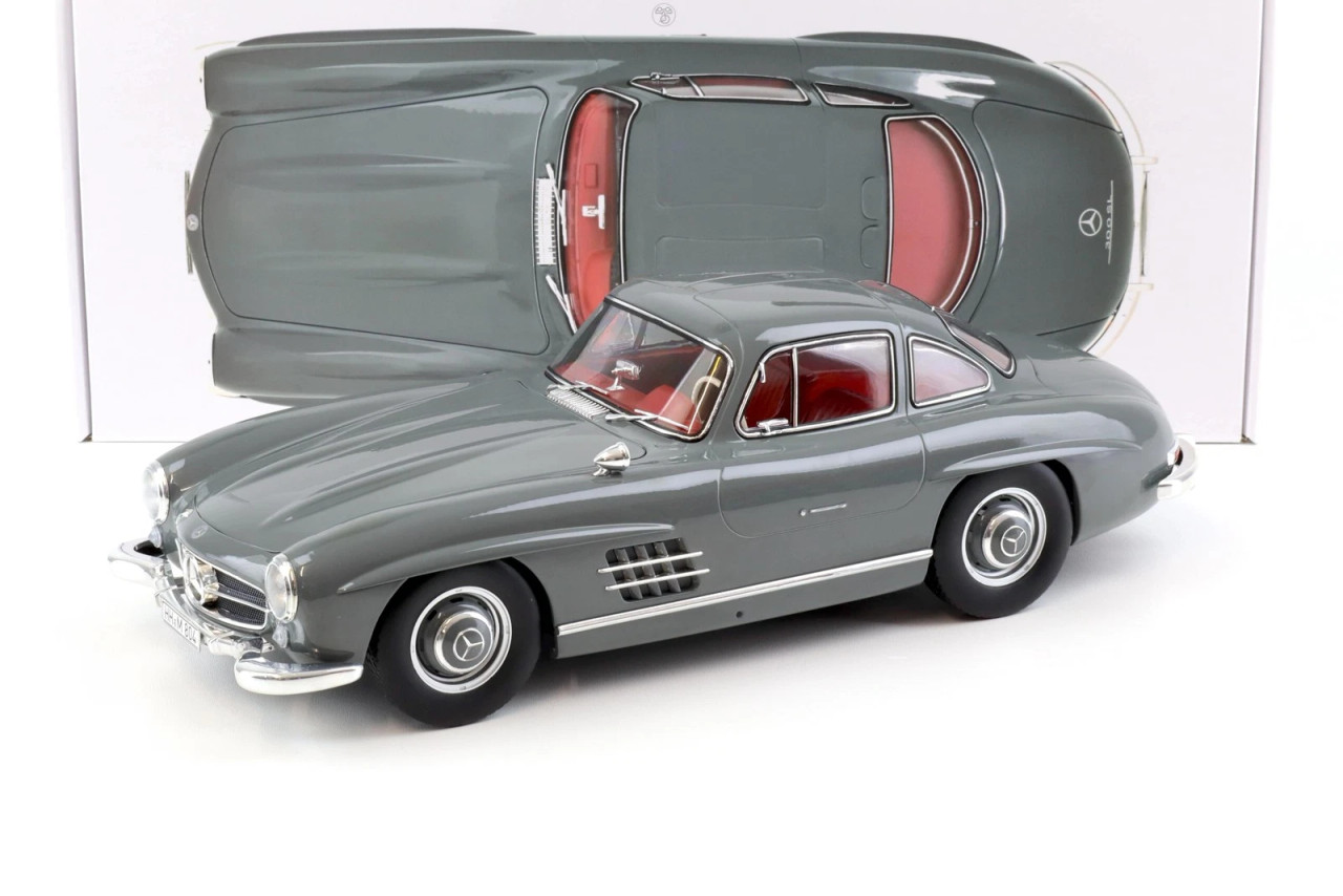 1/12 Norev 1954 Mercedes-Benz 300 SL 300SL (Graphite Grey) Diecast Car Model 1/12 Norev 1954 Mercedes-Benz 300 SL 300SL (Graphite Grey) Diecast Car Model