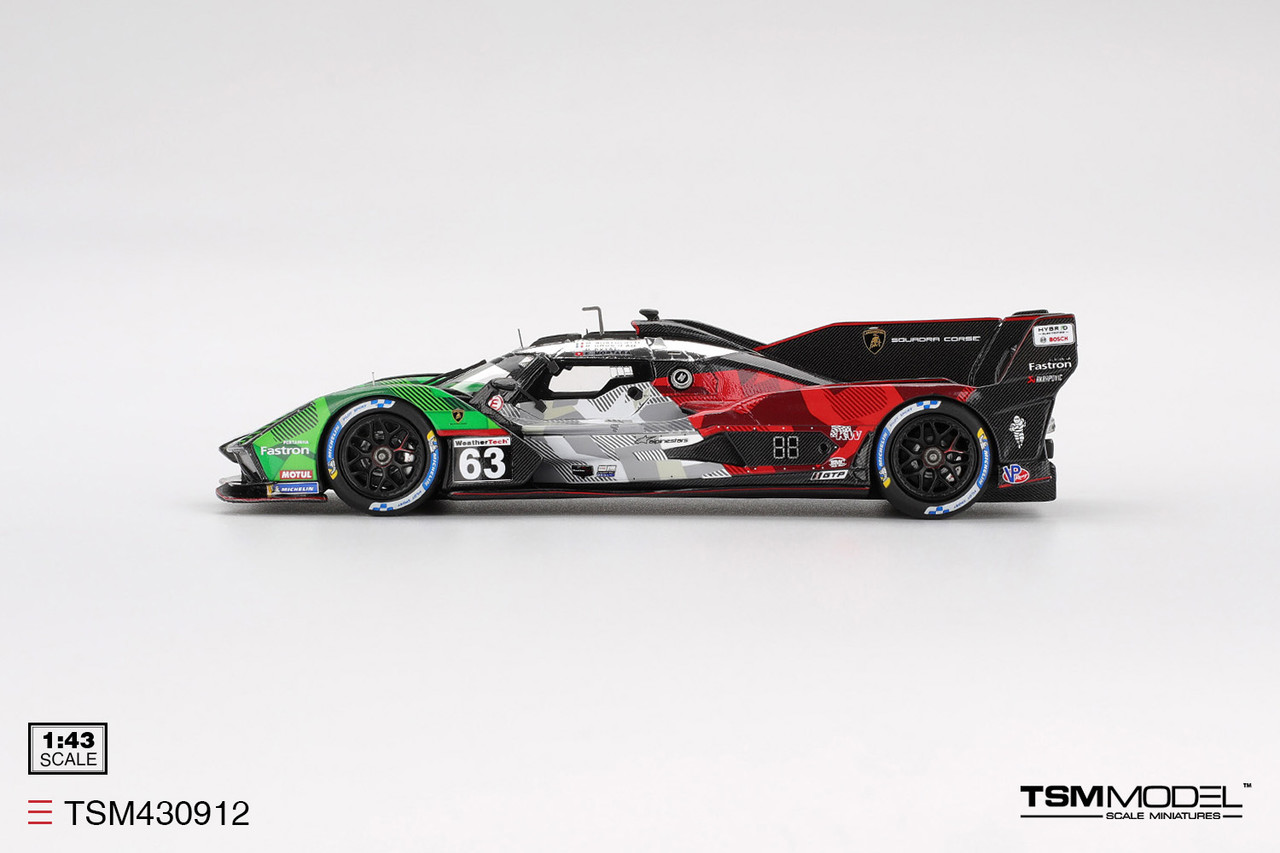 1/43 TSM 2025 Lamborghini SC63 #63 Automobili Lamborghini Squadra