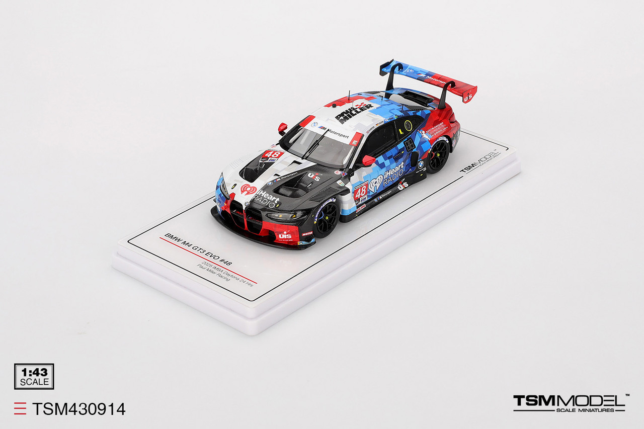 1/43 TSM 2025 BMW M4 GT3 EVO #48 Paul Miller Racing 2025 IMSA