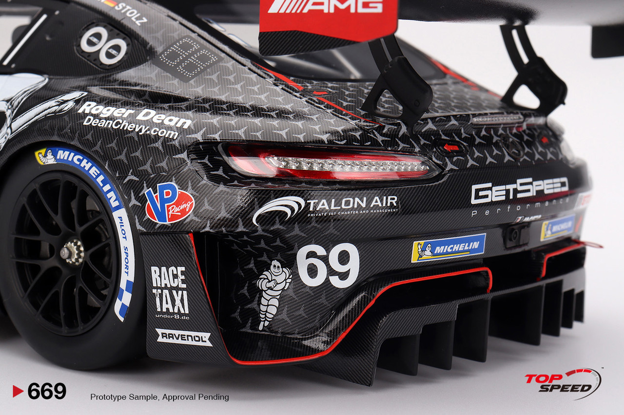 1/18 Top Speed 2025 Mercedes-AMG GT3 EVO #69 GetSpeed 2025 IMSA
