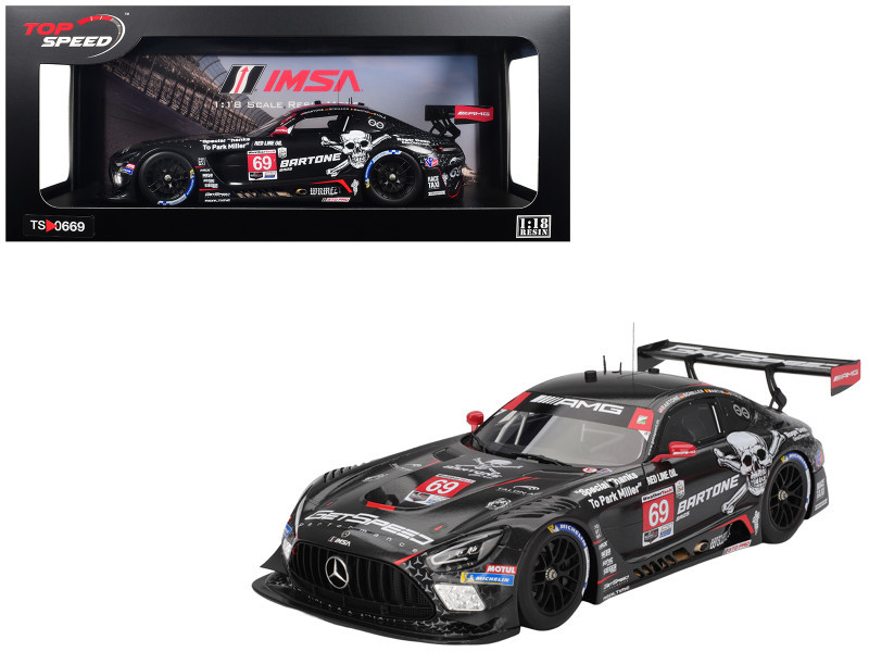 1/18 Top Speed 2025 Mercedes-AMG GT3 EVO #69 GetSpeed 2025 IMSA