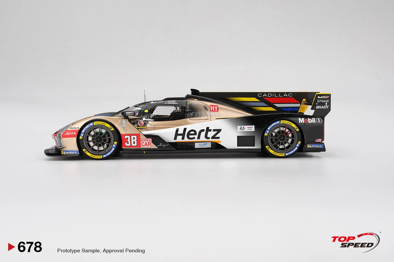 ミニカー Cadillac V-Series.R Hertz Team Jota 1/43 1/18 Top Speed 2025 Cadillac V-Series.R #38 CADILLAC HERTZ TEAM