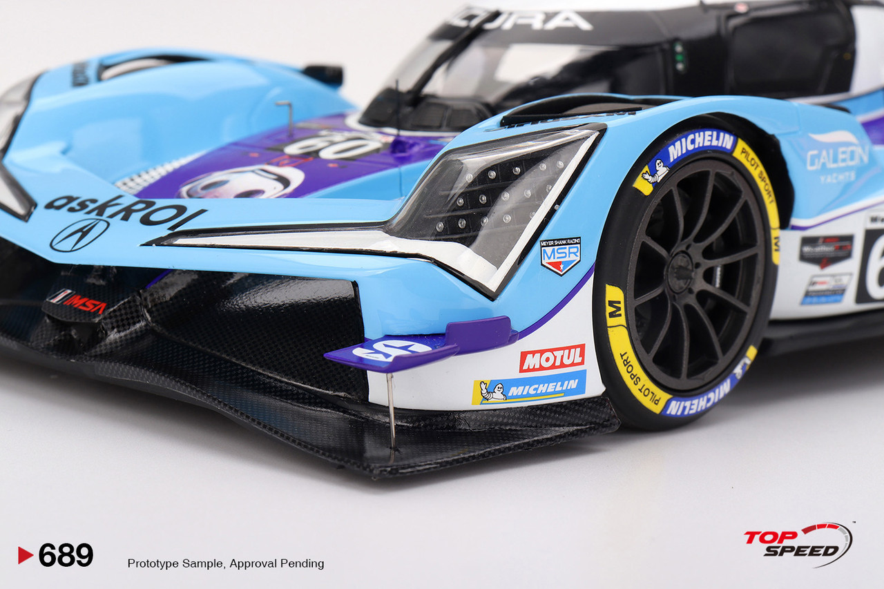 1/18 Top Speed 2025 Acura ARX-06 #60 Acura Meyer Shank Racing 2025