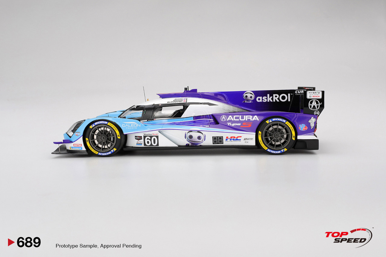 1/18 Top Speed 2025 Acura ARX-06 #60 Acura Meyer Shank Racing 2025