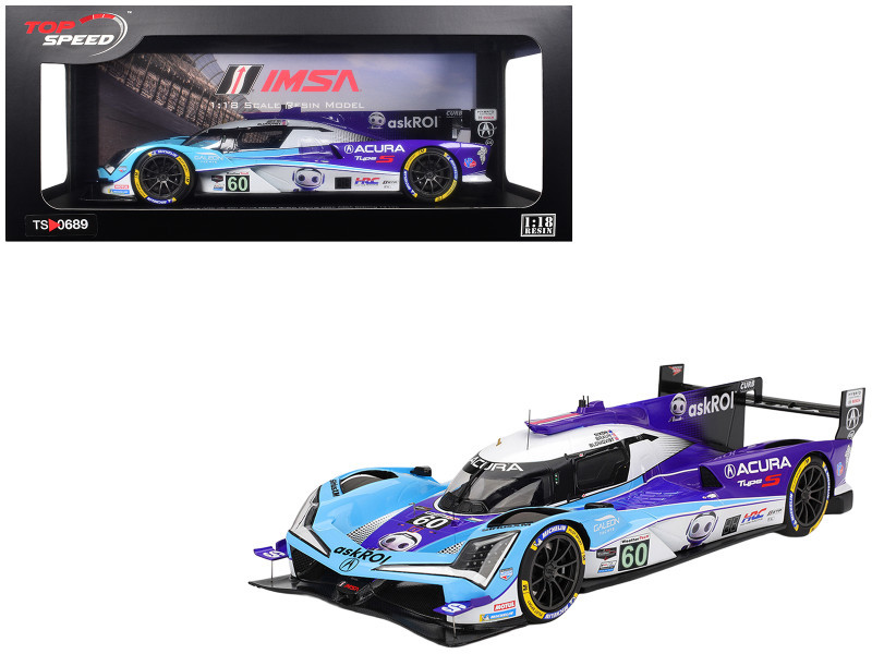 1/18 Top Speed 2025 Acura ARX-06 #60 Acura Meyer Shank Racing 2025