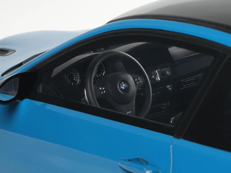 1/18 GT Spirit 2007 BMW M3 E92 (Blue) Car Model - LIVECARMODEL.com