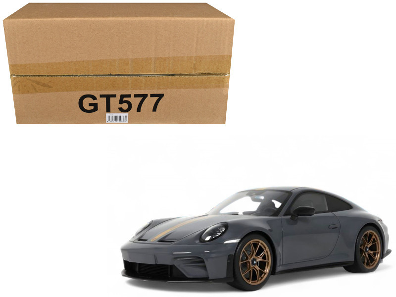 1/18 GT Spirit 2025 Porsche 911 992.2 GT3 Touring (Grey) Car Model