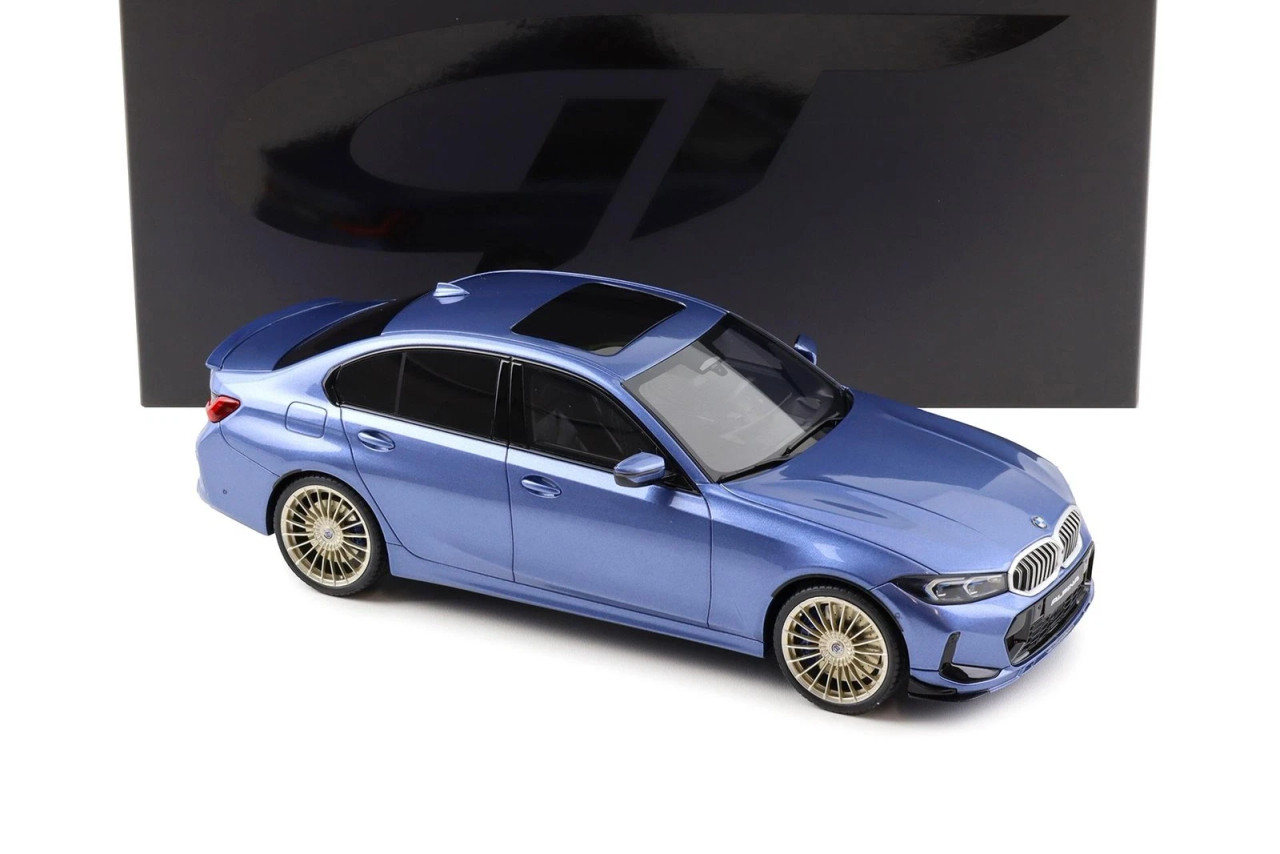 【激レア】 ALPINA B3 ミニカー 1/18 アルピナブルー 1/18 GT Spirit 2024 BMW Alpina B3 GT Saloon (Blue) Car Model