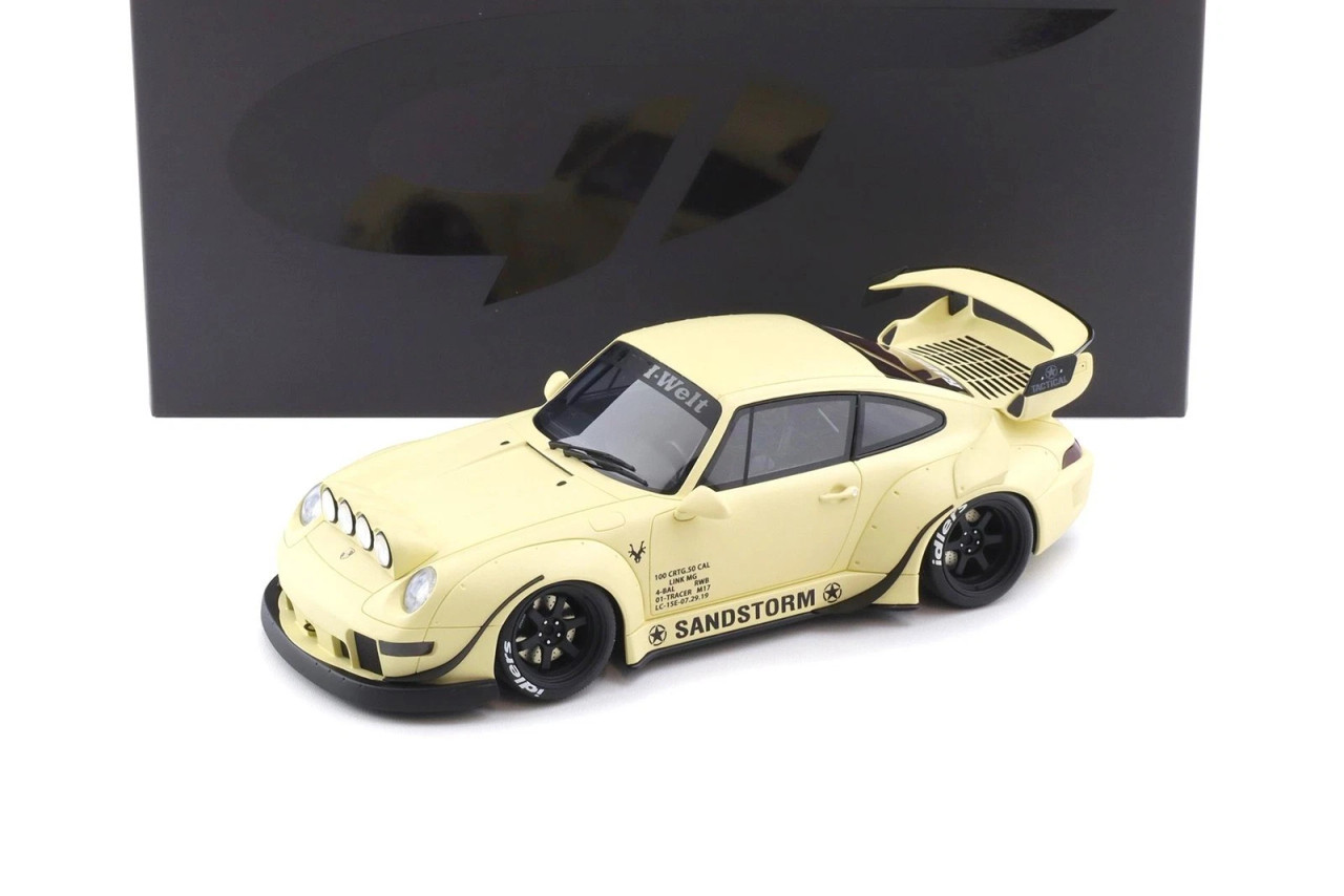 1/18 GT Spirit Porsche 911 RWB (Sandstorm Beige) Car Model