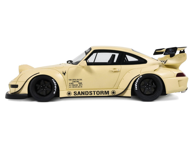 1/18 GT Spirit Porsche 911 RWB (Sandstorm Beige) Car Model