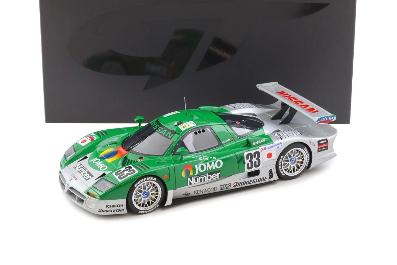 1/18 GT Spirit 1998 Nissan R390 GT1 LeMans (Green) Car Model