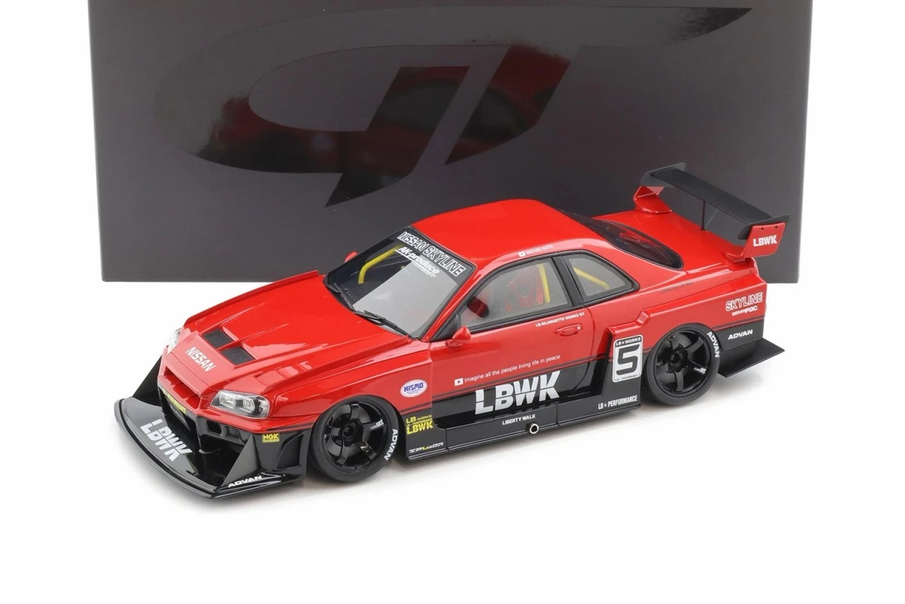 RED EDITION LB SUPER SILHOUETTE NISSAN SILVIA （S15） Super Nissan