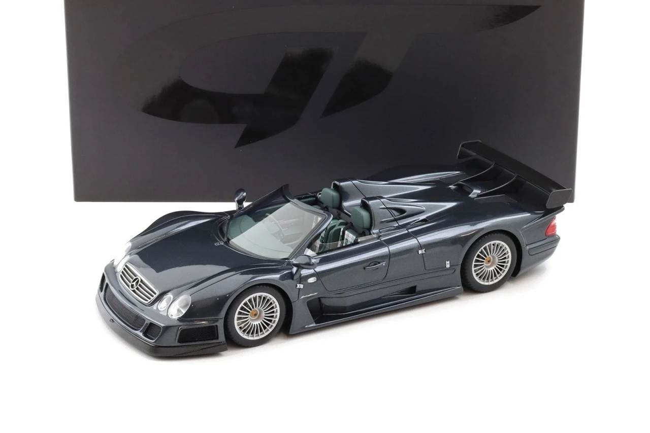 1/18 GT Spirit 1990 Mercedes-Benz CLK GTR Roadster (Grey) Car Model