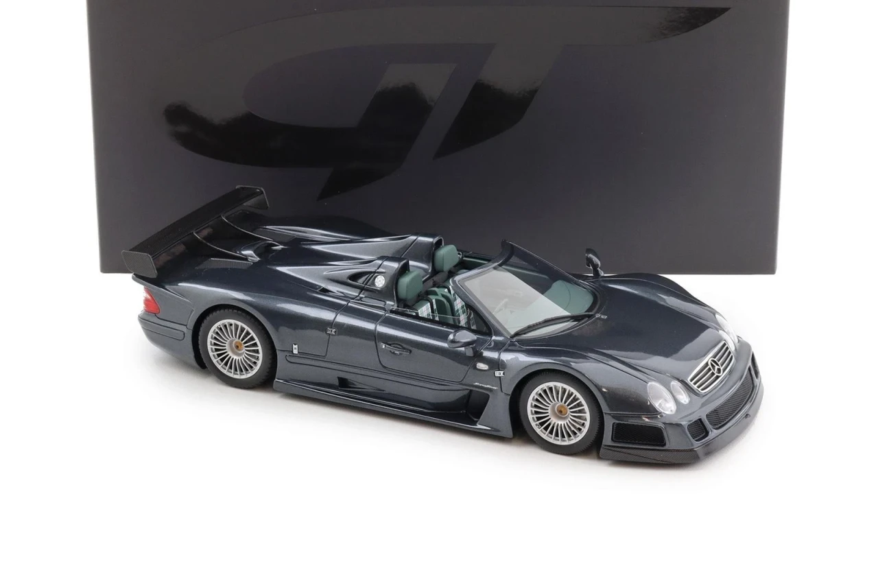 1/18 GT Spirit 1990 Mercedes-Benz CLK GTR Roadster (Grey) Car Model