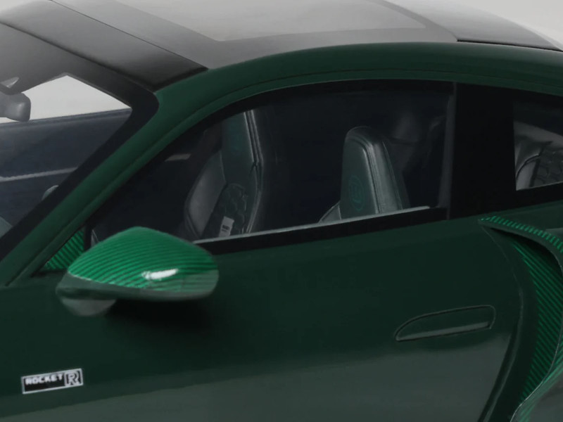 1/18 GT Spirit 2024 Porsche 911 992 Turbo Brabus 900 Rocket-R (Green) Car Model