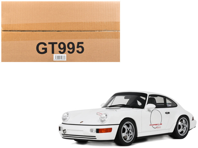 1/18 GT Spirit 1992 Porsche 911 964 Carrera Cup USA Edition (White) Car Model