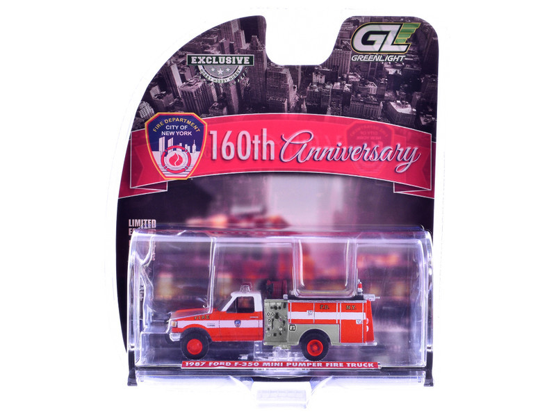 to　① 1987 Ford F-350 Mini Pumper Fire Truck 
