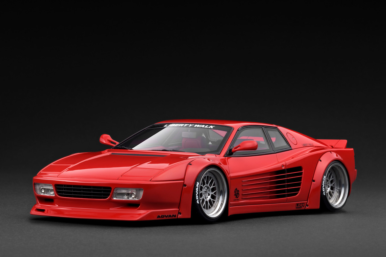 1/18 IG Ignition Model Ferrari 512 LB-Works (Red) Car Model