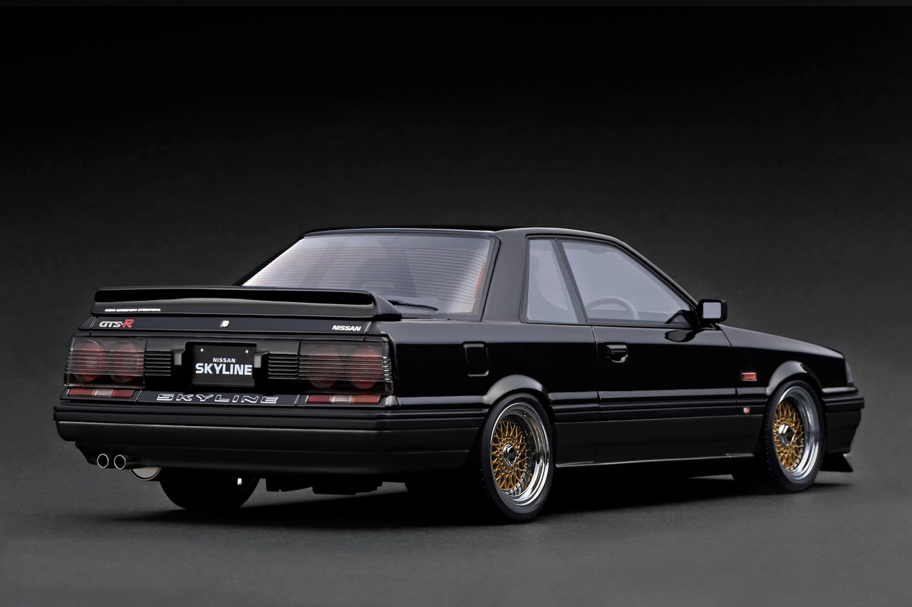 1/18 IG Ignition Model Nissan Skyline GTS-R (R31) (Black) Car Model