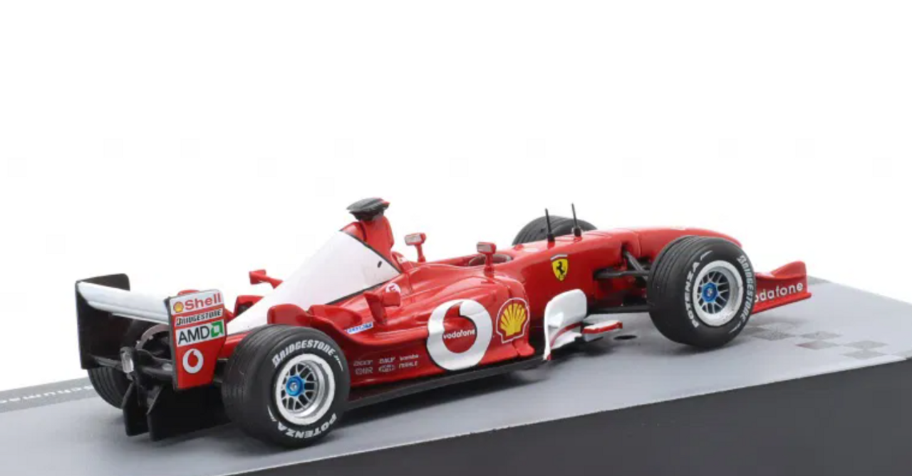 1/43 Altaya 2003 Formula 1 Michael Schumacher Ferrari F2003-GA #1 Formula 1 World Champion 2003 Car Model