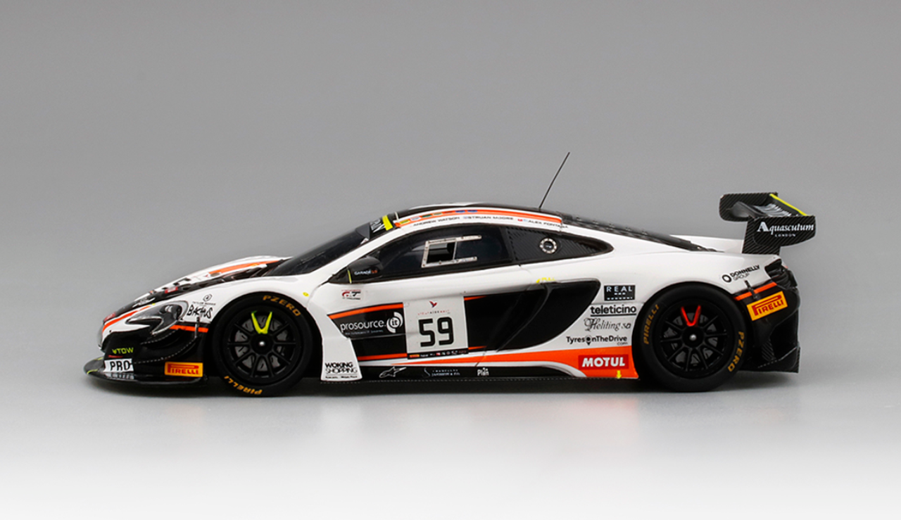 1/43 TSM McLaren 650S GT3 #59 24 Hrs. of Spa 2016 Car Model