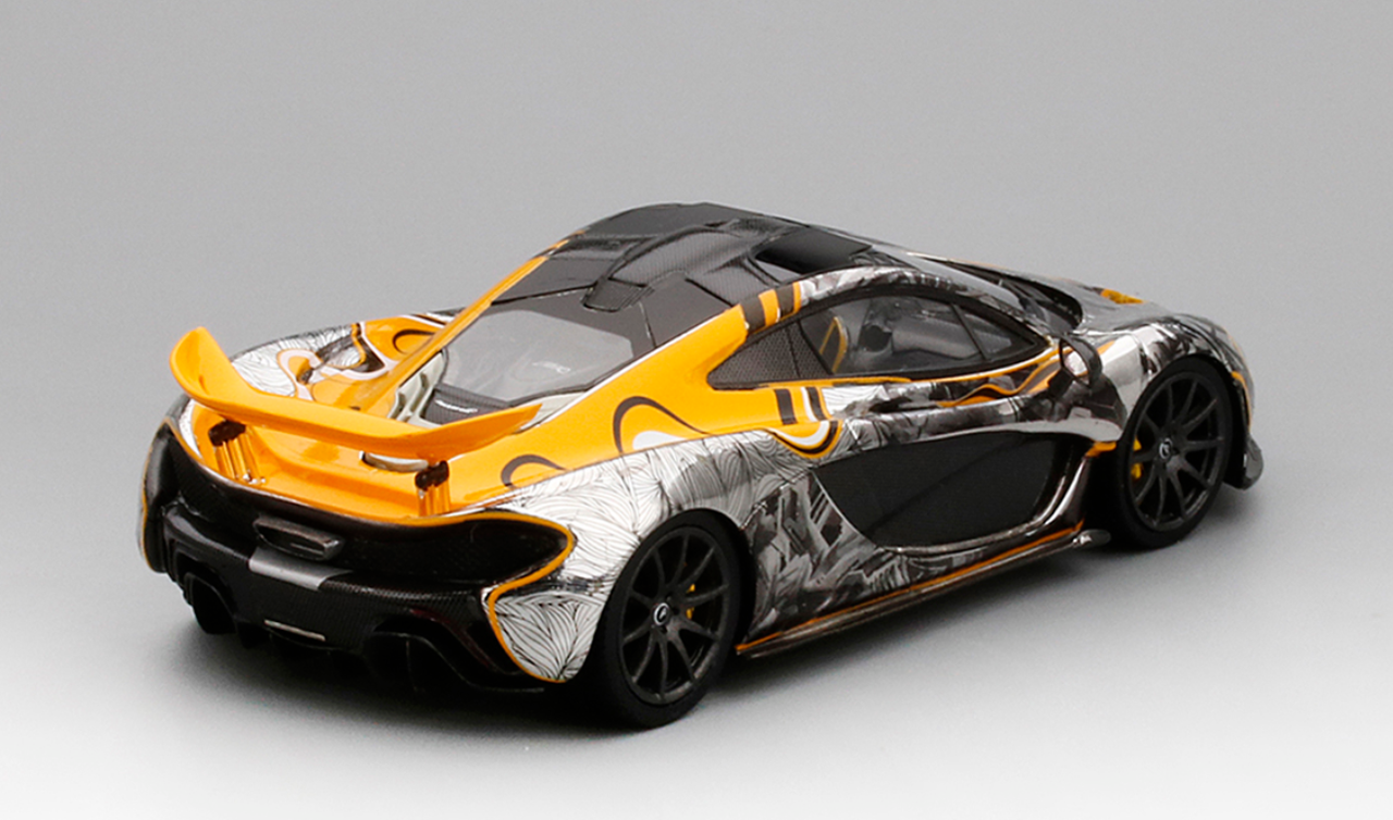 1/43 TSM McLaren P1 Art Car by Sticker City Car Model