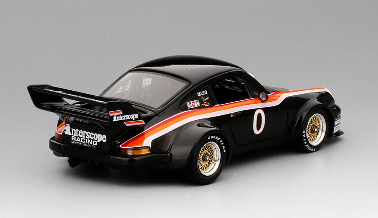 1/43 TSM Porsche 934/5 #0 1977 IMSA Laguna Seca 100 Miles Winner Interscope Racing Car Model
