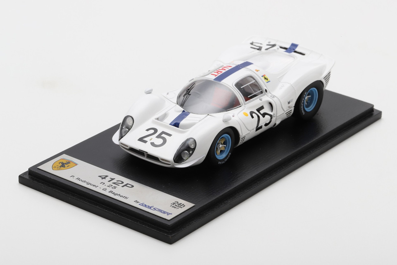 1/43 Looksmart 1967 Ferrari 412P Berlinetta #25 24h LeMans North
