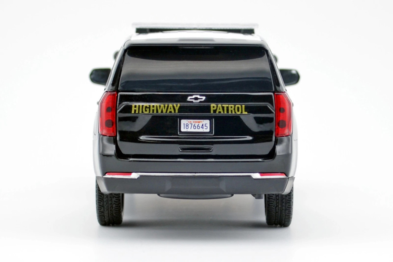 1/24 Motormax 2025 Chevrolet Tahoe California Highway Patrol CHP