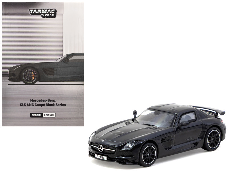 ターマックワークス 1/64 SLS AMG Coupe 4台セット 1/64 Tarmac Works Mercedes-Benz SLS AMG Coupé Black Series (Black