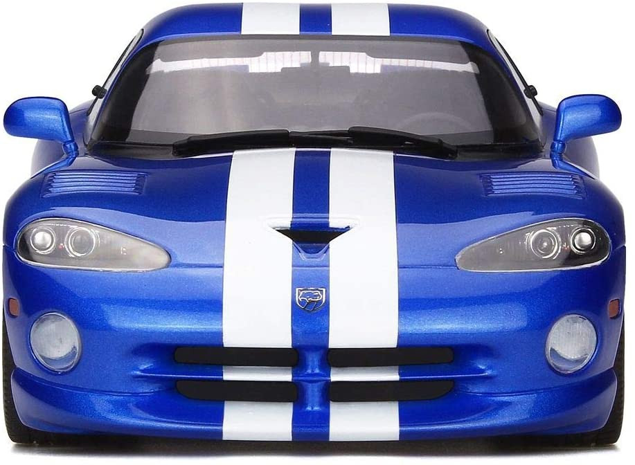 1/18 GT Spirit GTSpirit Dodge Viper GTS (Blue w/ White Stripes