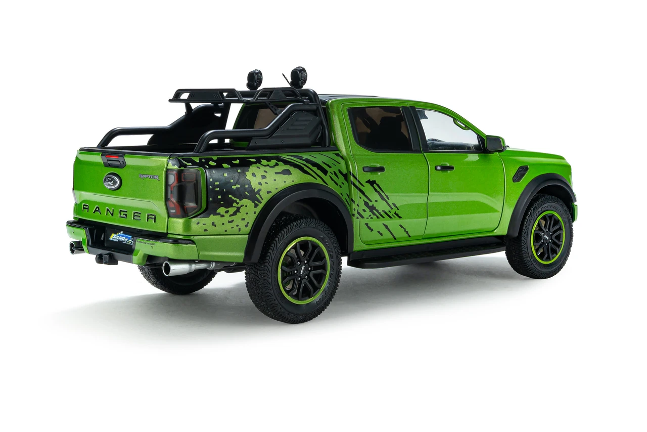 1/18 Solido 2024 Ford Ranger Raptor (Metallic Green) Diecast Car Model