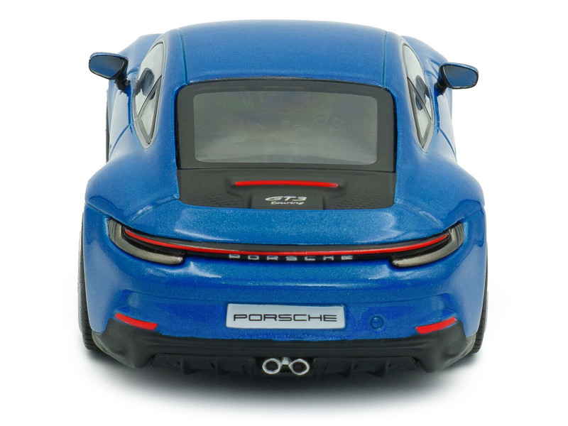 1/43 Solido 2023 Porsche 911 992 GT3 Touring (South Sea Blue Metallic) Diecast Car Model