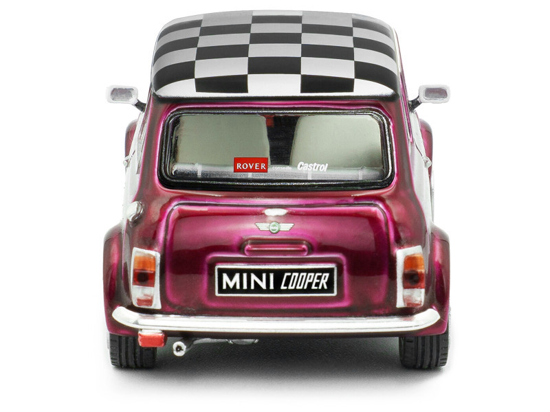 1/43 Solido 1997 Mini Cooper Sport (Purple) Diecast Car Model