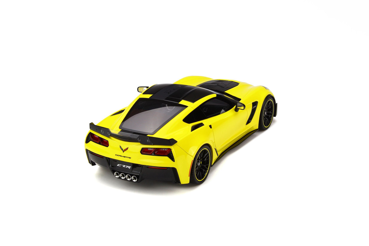 1/18 GT Spirit GTSpirit 2016 Chevrolet Chevy Corvette Z06 C7R (Yellow) Resin Car Model